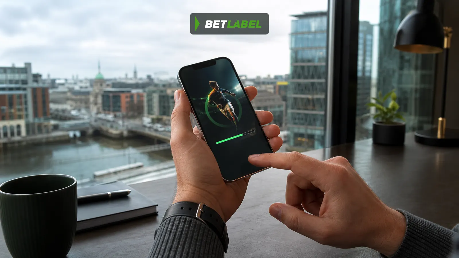 A player adds BetLabel to an iPhone home screen
